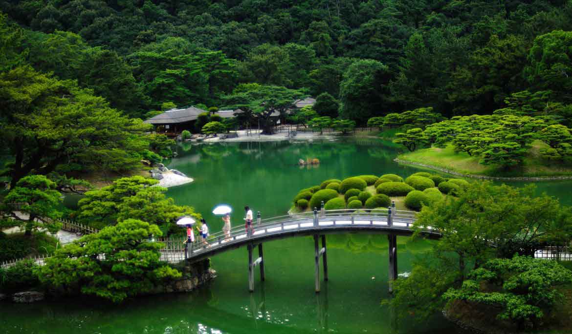 造園イメージ　日本庭園